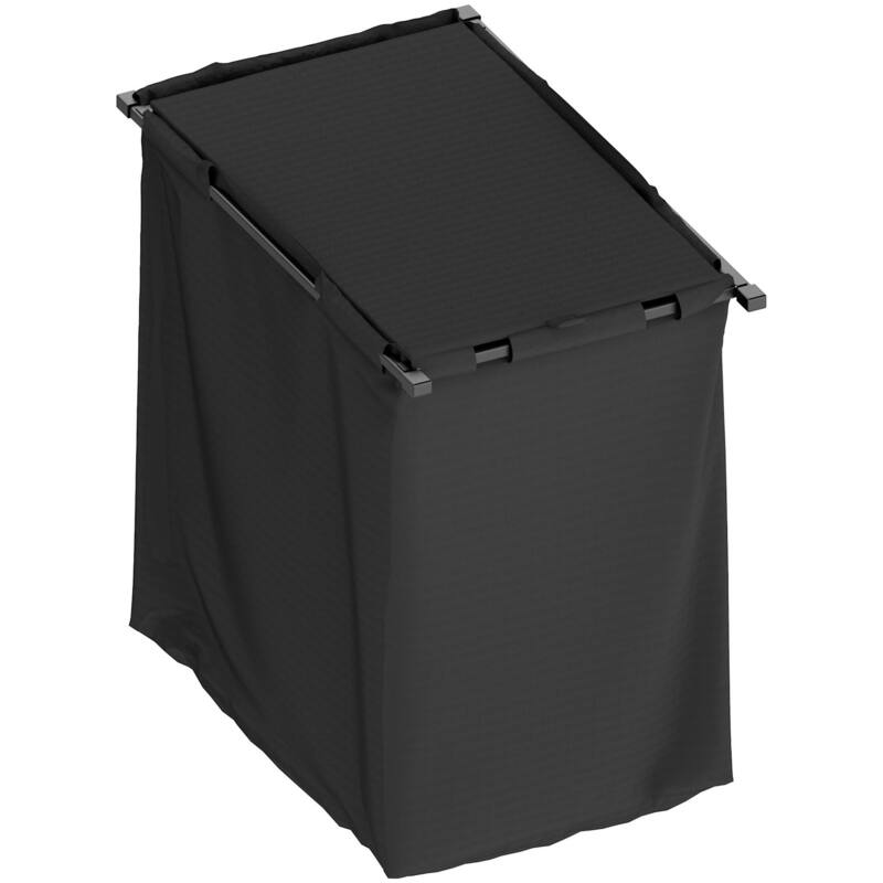 Rev-A-Shelf 5E250-9-20-1 Edge 12-1/16" Wide Laundry Hamper for 20" - Manganese