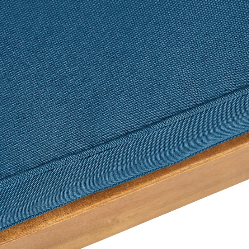 Perla Outdoor Acacia Wood Dining Chair (Set of 2) by Christopher Knight Home