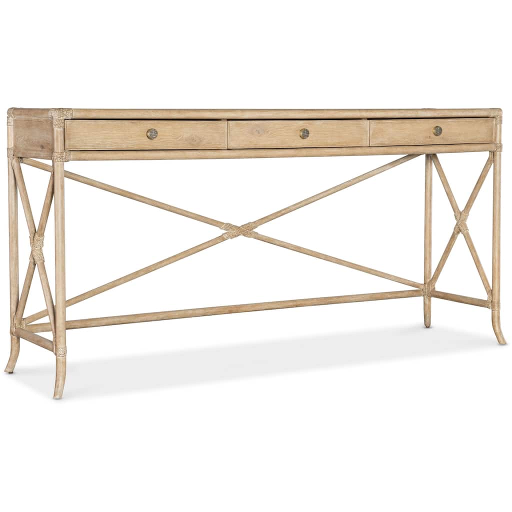 Hooker Furniture 6950-80171 Retreat 19" Wide Wood Top Maple and Oak