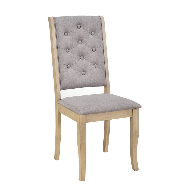 Rectangular Trestle Table and 4 Upholstered Chairs & Bench