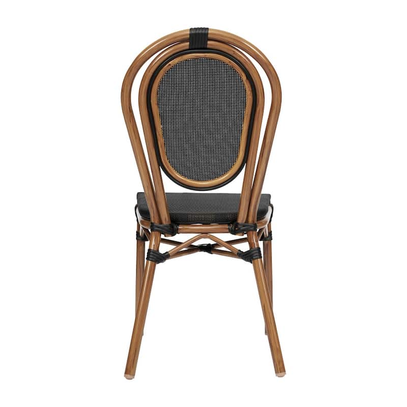 All-Weather Commercial Paris Chair with Metal Frame