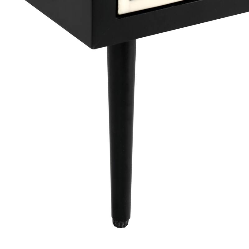 SAFAVIEH Couture Trajanka Bone Inlay Nightstand