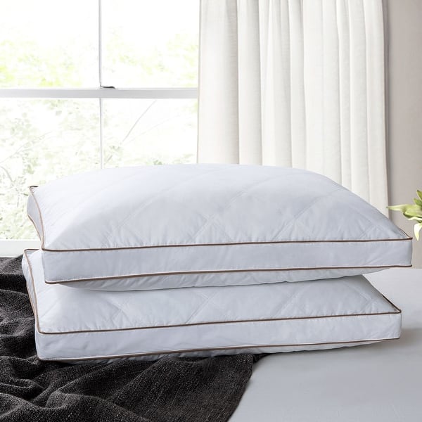Sleep Yoga Dual Sleep Neck Pillow - White
