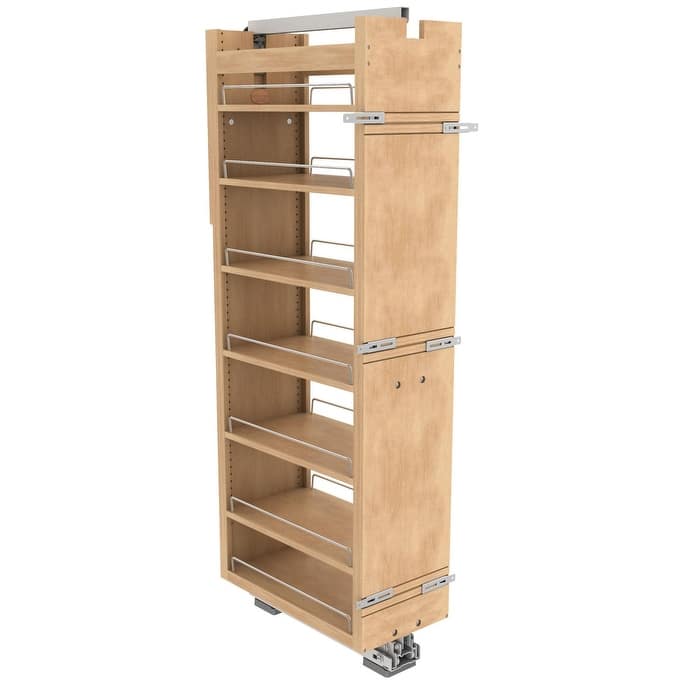Rev-A-Shelf 448-TPF58-11-1 Wood Classics 11"W x 60"H Soft Close - Maple
