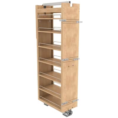Rev-A-Shelf 448-TPF58-11-1 Wood Classics 11"W x 60"H Soft Close