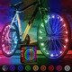 preview thumbnail 1 of 4, Activ Life Bicycle Spoke Lights (2 Tires, Color-Changing), Fun for All Bike Types, Best Wheel Lights for Safety & Style