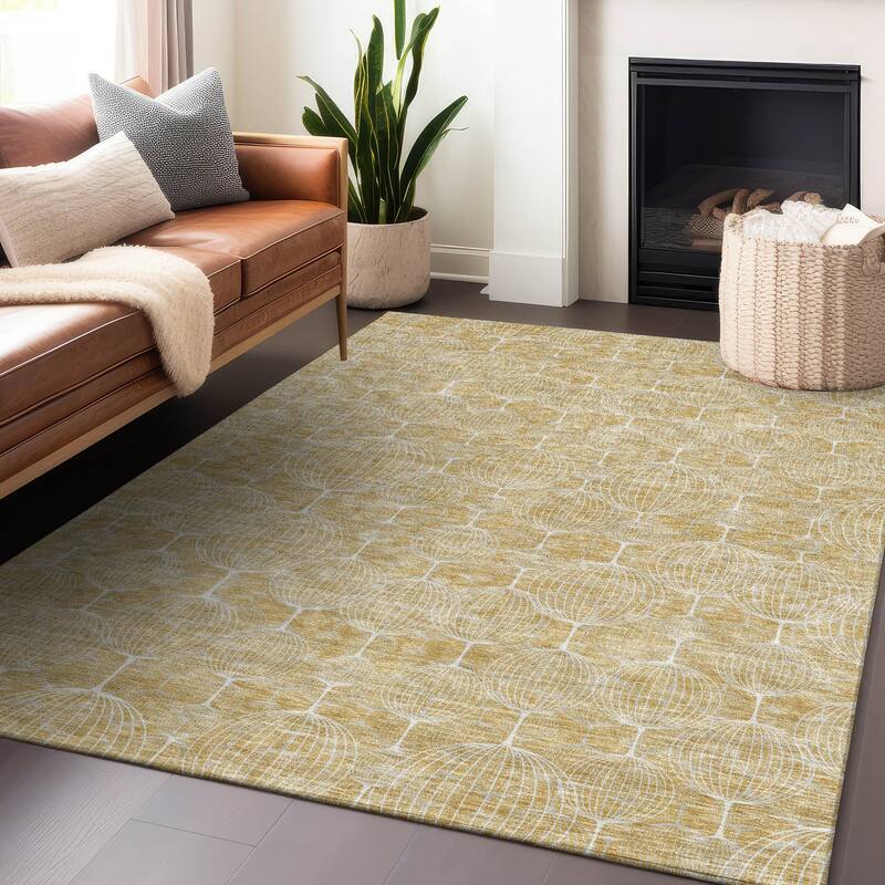 Premium Washable Super Soft Modern Chic Stripe Mayfield Rug
