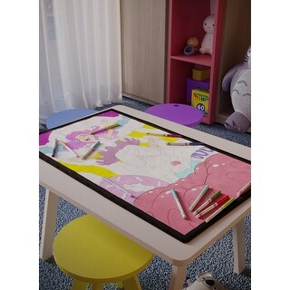 Coloring Rug Brand Fun Candy Princess Bouncy Bundt House Kids Rug - Bed ...