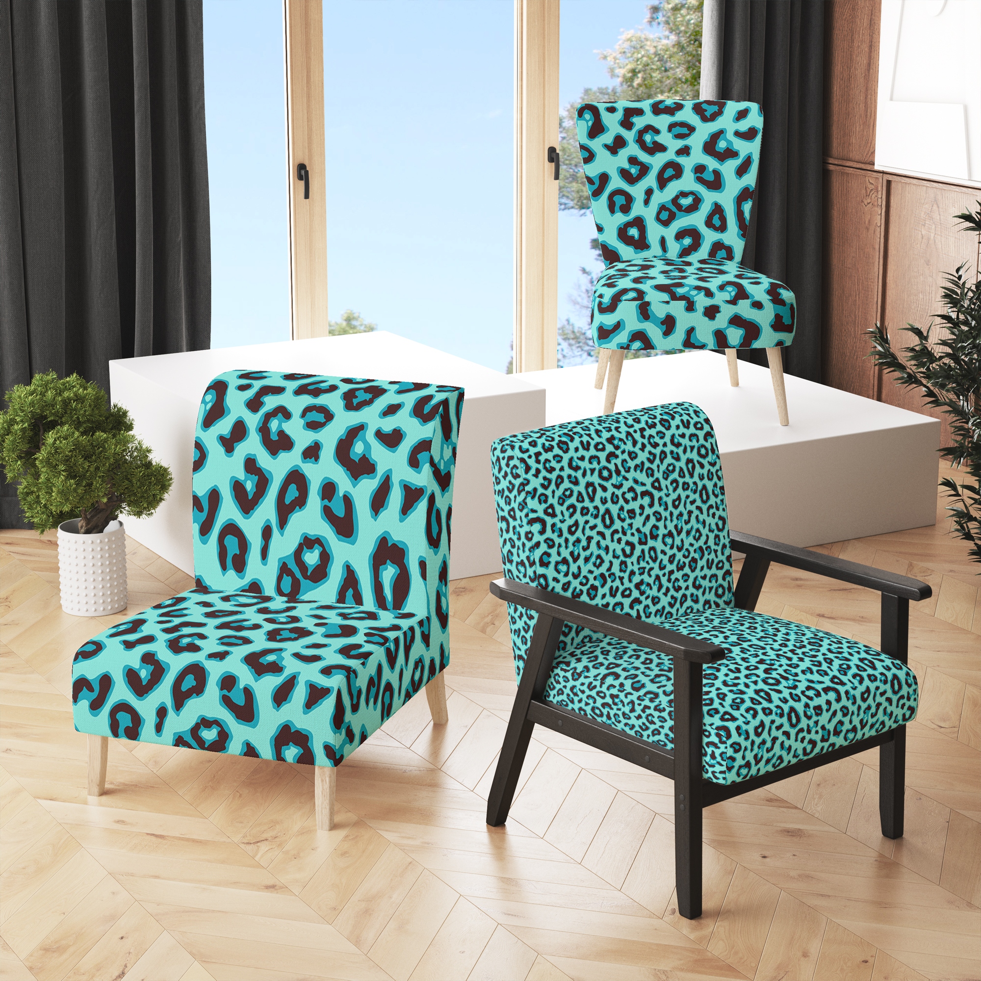 Blue Animal Print Furniture Bed Bath Beyond