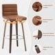 preview thumbnail 117 of 198, 26"/29" Faux Leather Swivel Bar/Counter Stools, Set of 2/3