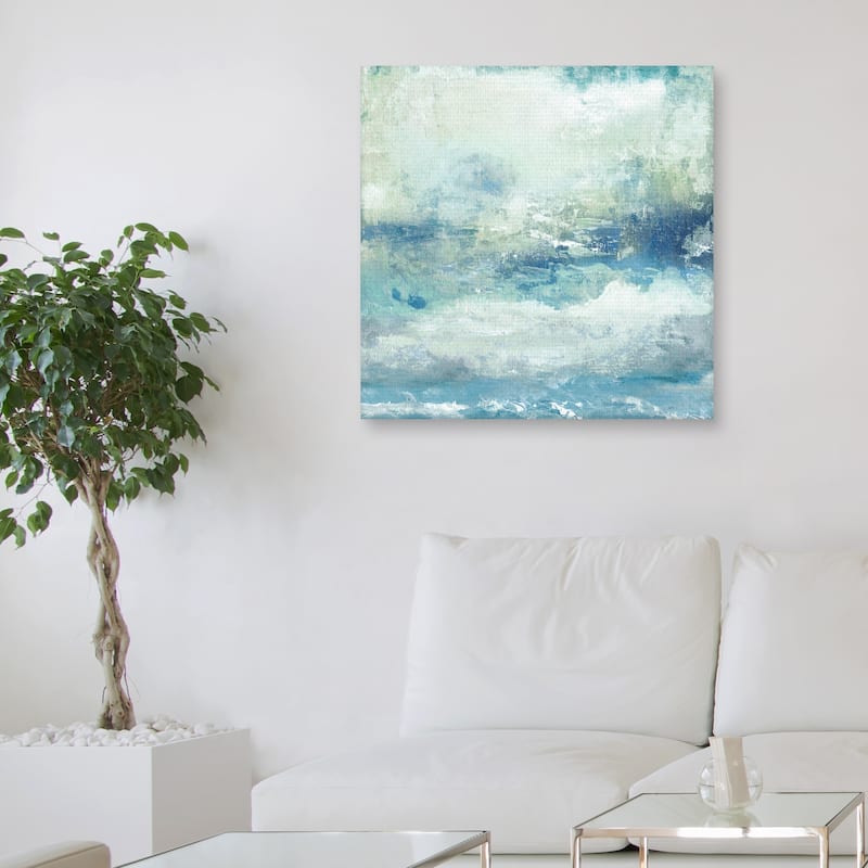 Topaz Cloudscape by Janet Tava Canvas Art Print