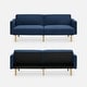 preview thumbnail 17 of 34, Mopio Chloe Futon Convertible Sofa Sleeper Futon