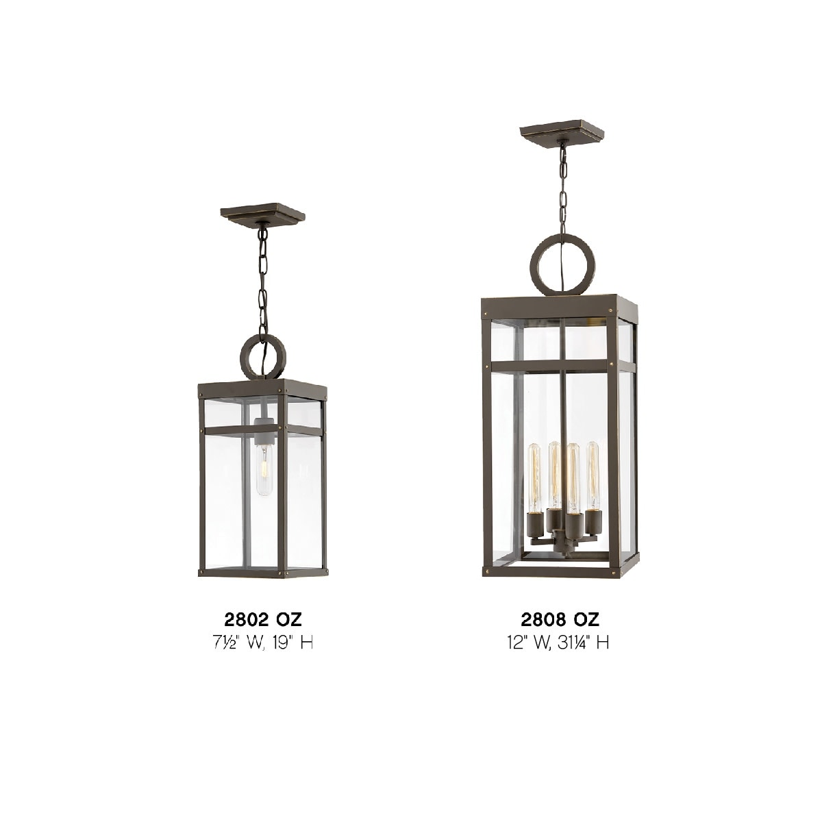 Hinkley Lighting 2808 Porter 4 Light 12 Hinkley Lighting 2808 Porter 4 Light 12