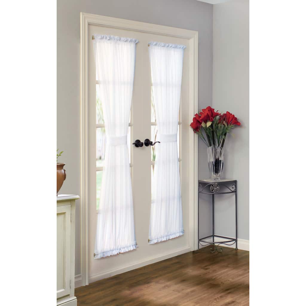 ThermaVoile Rhapsody Lined Rod Pocket Door Panel
