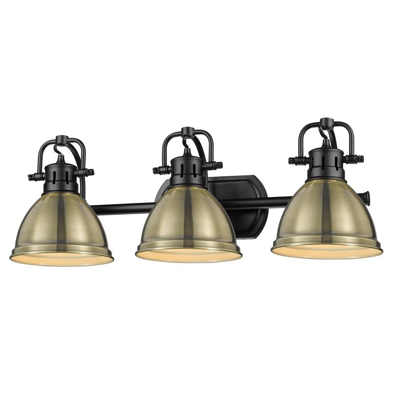 Golden Lighting Duncan 3 Light 25" Wide Bathroom Vanity Light