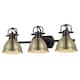 Option Matte Black / Aged Brass
