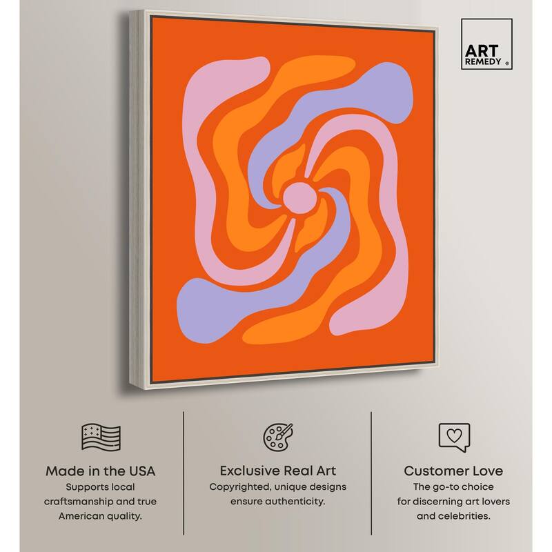 To Paste the Petals Canvas by Art Remedy