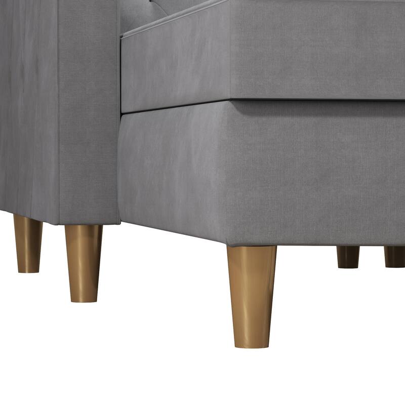 CosmoLiving by Cosmopolitan Liberty Sectional Futon with Storage