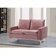 preview thumbnail 12 of 28, Buchholz 2 Piece Velvet Living Room Set