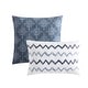 preview thumbnail 4 of 3, Riverbrook Home Jessup 5 PC Solid Chambray With Decorative Pillows.