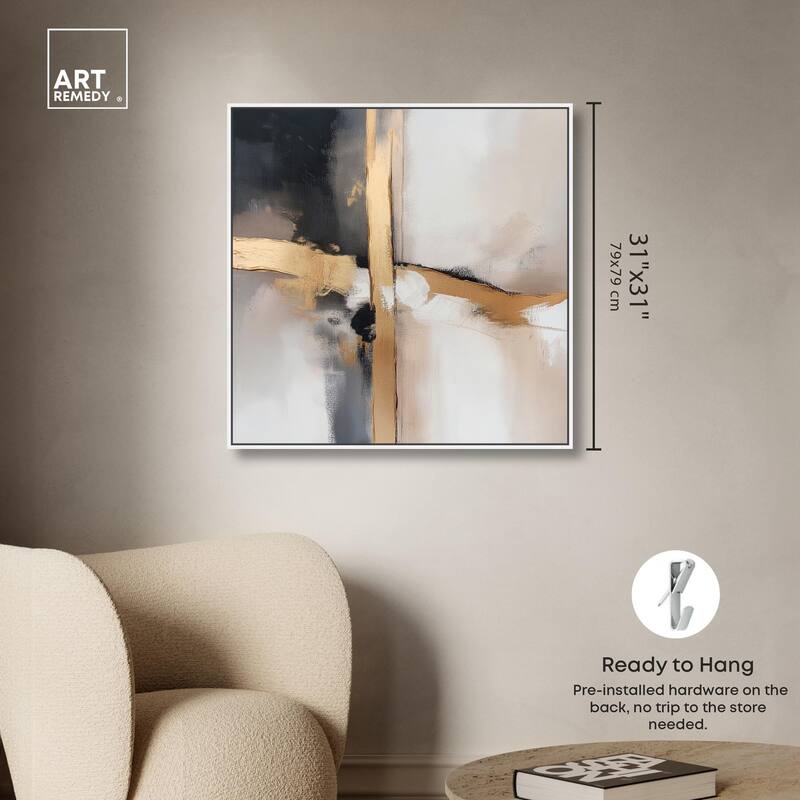 Gilded Rupture I Canvas by Art Remedy