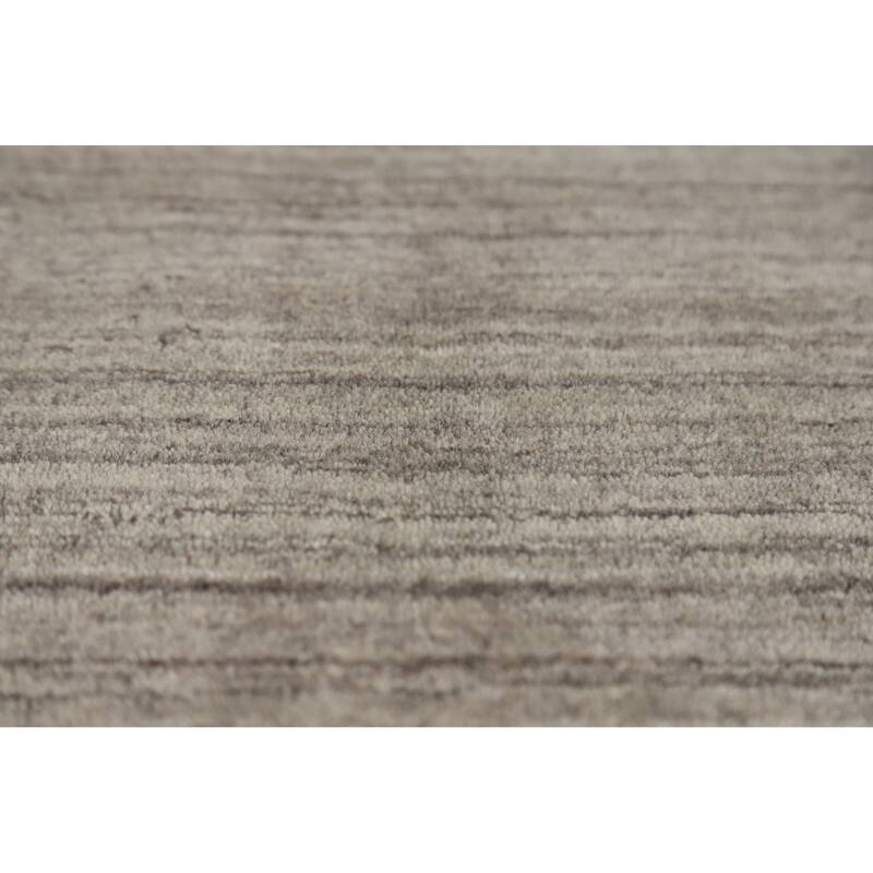 Hand Knotted Oriental 100% Wool Carpet Tribal Animal Pictorial Greys & Charcoal Gabbeh Area Rug - 9' 10'' X 8' 0''