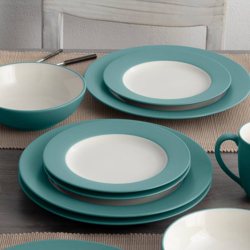 Noritake Colorwave Set Of 4 Rim Salad Plates, 8-1/4"