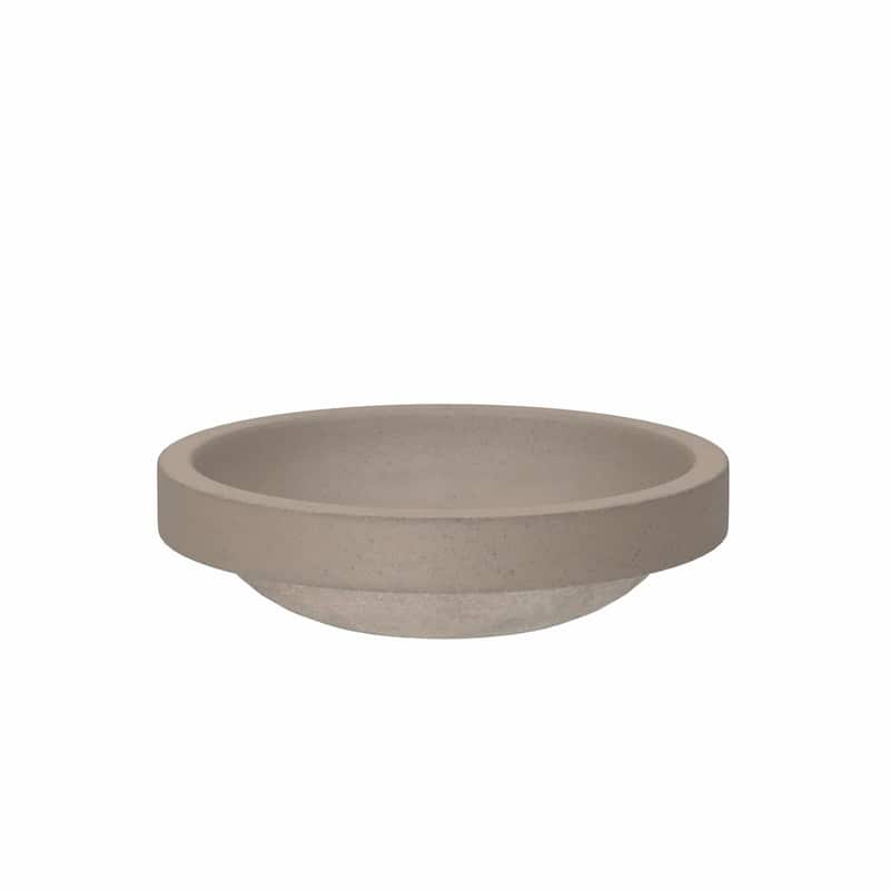 Tolosa NativeStone Drop-in/ Undermount Bathroom Sink - 19" x 16" x 4.75"
