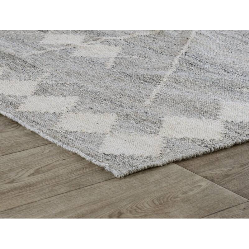 Lexington Indoor Outdoor Handwoven Gray Area Rug by Kosas Home