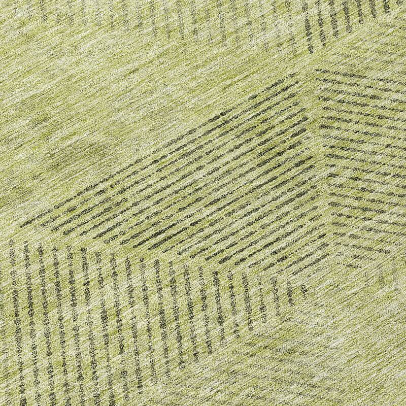Machine Washable Indoor/ Outdoor Chantille Contemporary Prism Rug
