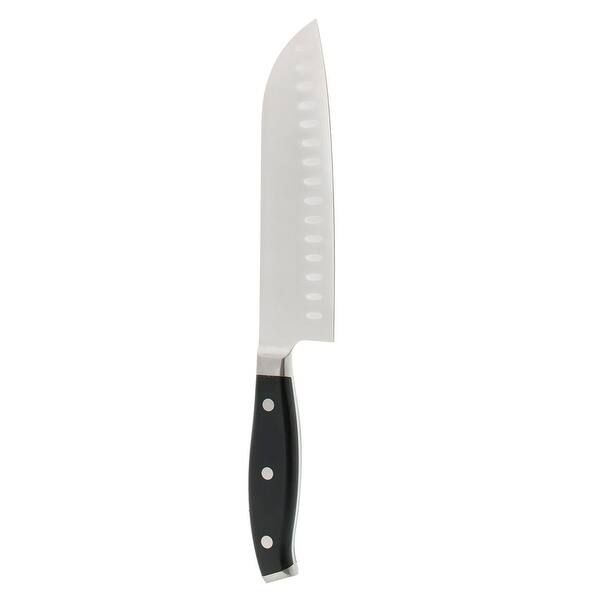 Shop J A Henckels International Forged Premio Hollow Edge Santoku Knife Stainless Steel Overstock 14291539