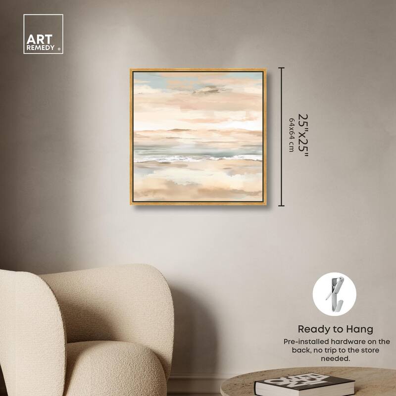 Roseate Skyfall II Canvas by Art Remedy