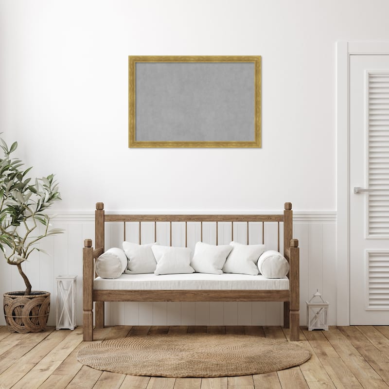 Amanti Art Angled Gold Framed Magnetic Board