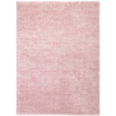 Well Woven Madison Shag Piper Ethnic Modern Shag Solid Area Rug