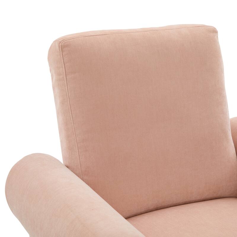 Manual Recliner Sofa Swivel Recliner Rocker Chair with Adjustable Backrest for Living Room, Bedroom, or Nursery