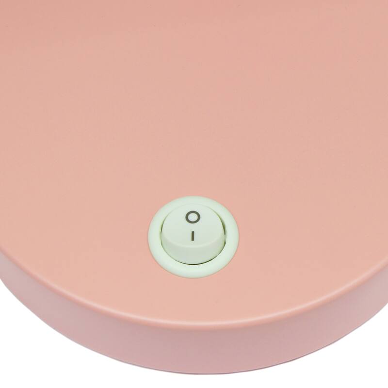 Looped Desk Lamp with Adjustable Shade - 16" - Pink