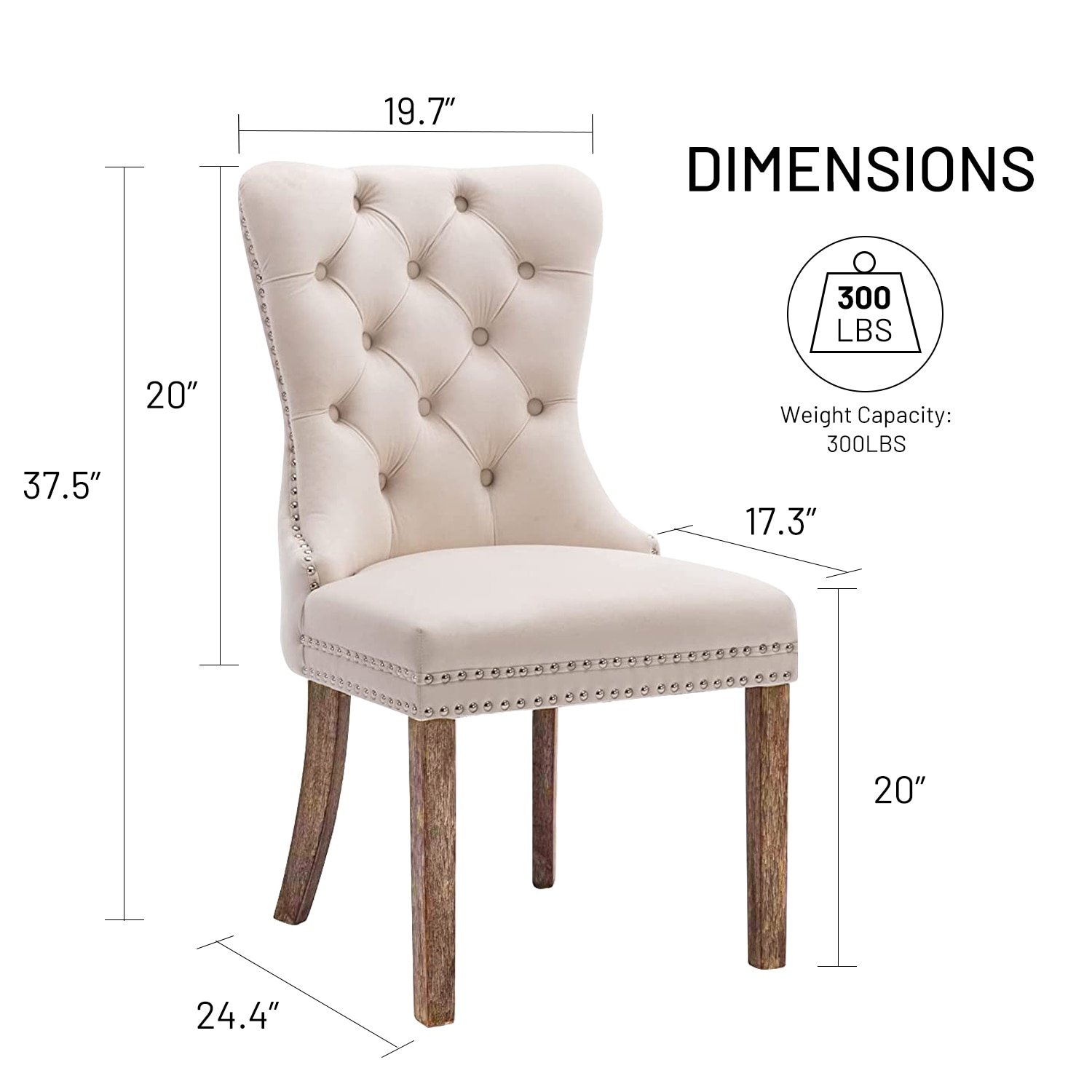 High weight capacity dining room cheap chairs