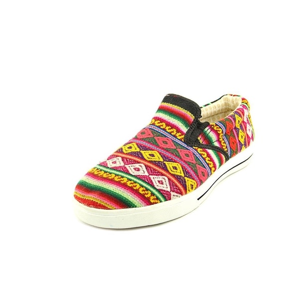 Inkkas Lowtop Women Round Toe Canvas Multi Color Sneakers
