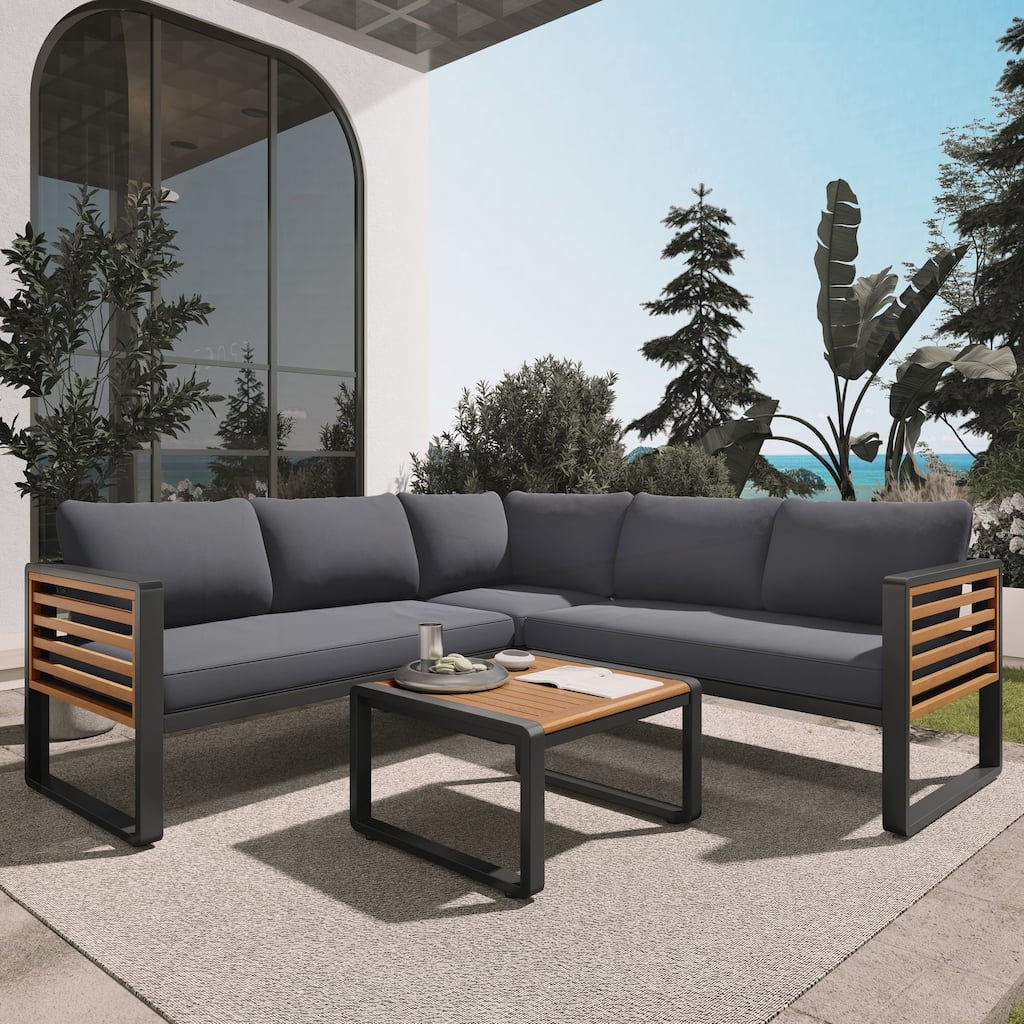 4 Pieces Outdoor Patio Conservation Set