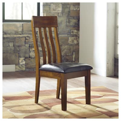 Ralene Dining Room Chair - Set of 2 - Medium Brown - 19.5" W x 22.63" D x 40.25" H