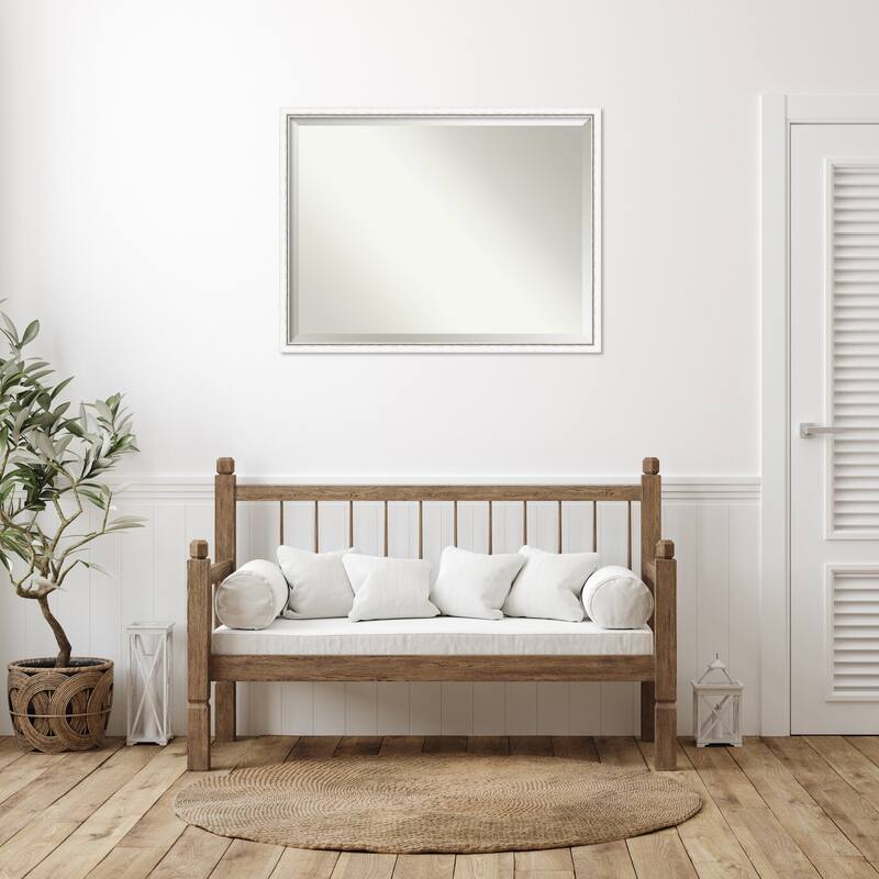 Morgan Beveled Wood Framed Wall Mirror