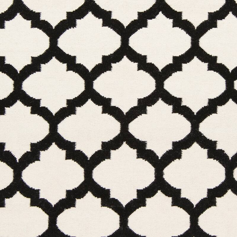 Hand-woven Samick Moroccan Trellis Flatweave Wool Runner Area Rug