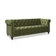 preview thumbnail 2 of 7, Alto 88" Tufted Rolled Arm Chesterfield Sofa