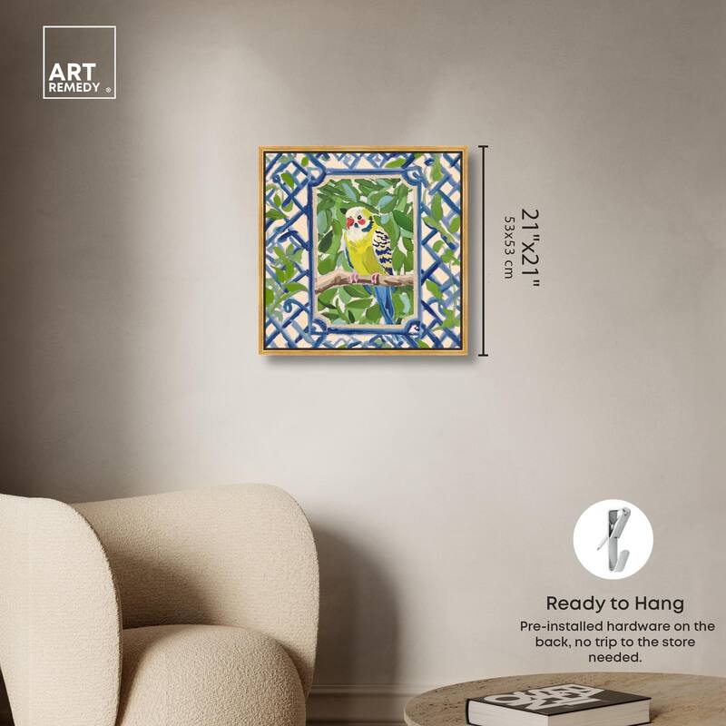 Garden Gate I Canvas by Art Remedy