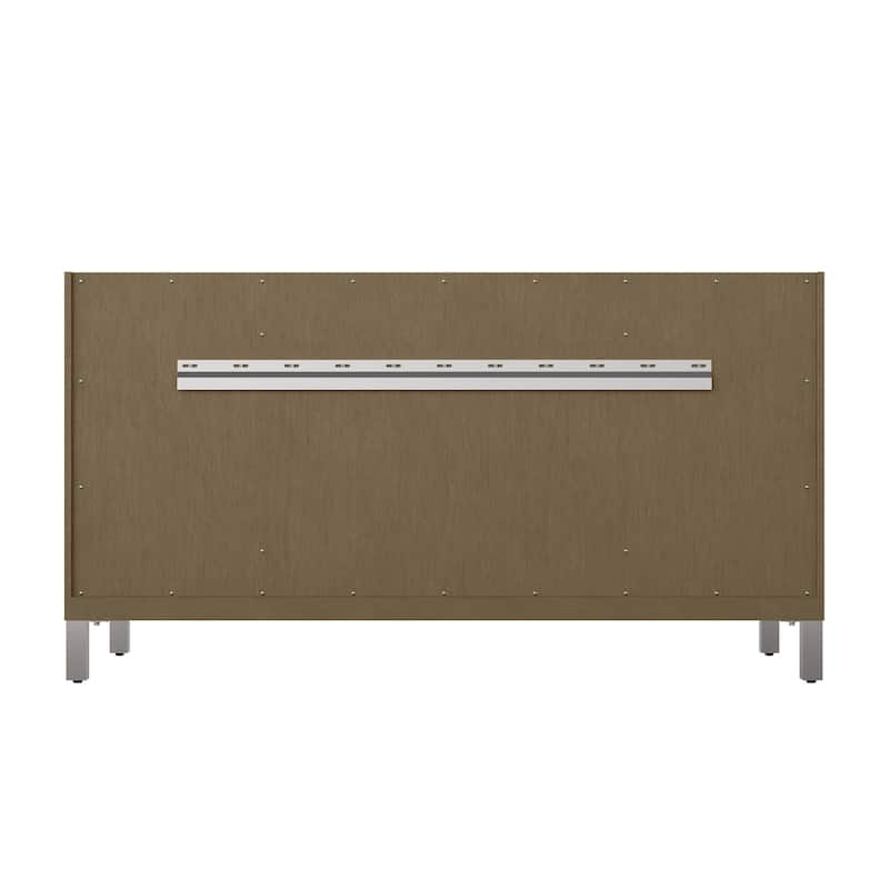 James Martin Vanities 503-V60D-3EJP Chicago 60" Free Standing Double