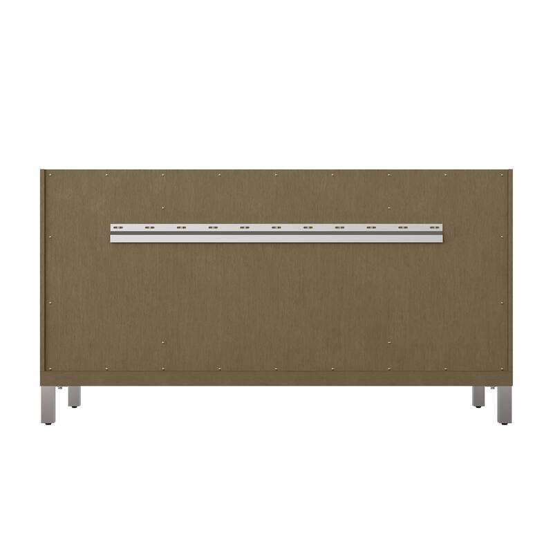 James Martin Vanities 503-V60D-3LDL Chicago 60" Free Standing Double