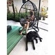 Kylie Outdoor Wicker Hanging Basket Chair by Christopher Knight Home 1 of 1 uploaded by a customer
