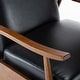preview thumbnail 55 of 73, Sienna Upholstered Wood Push Back Recliner by Greyson Living