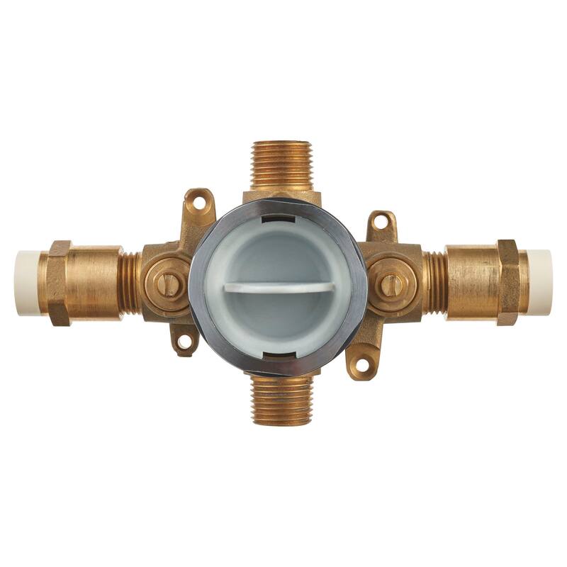 American Standard Flash Shower Rough-In Valve Body with 1/2" CPVC - Natural