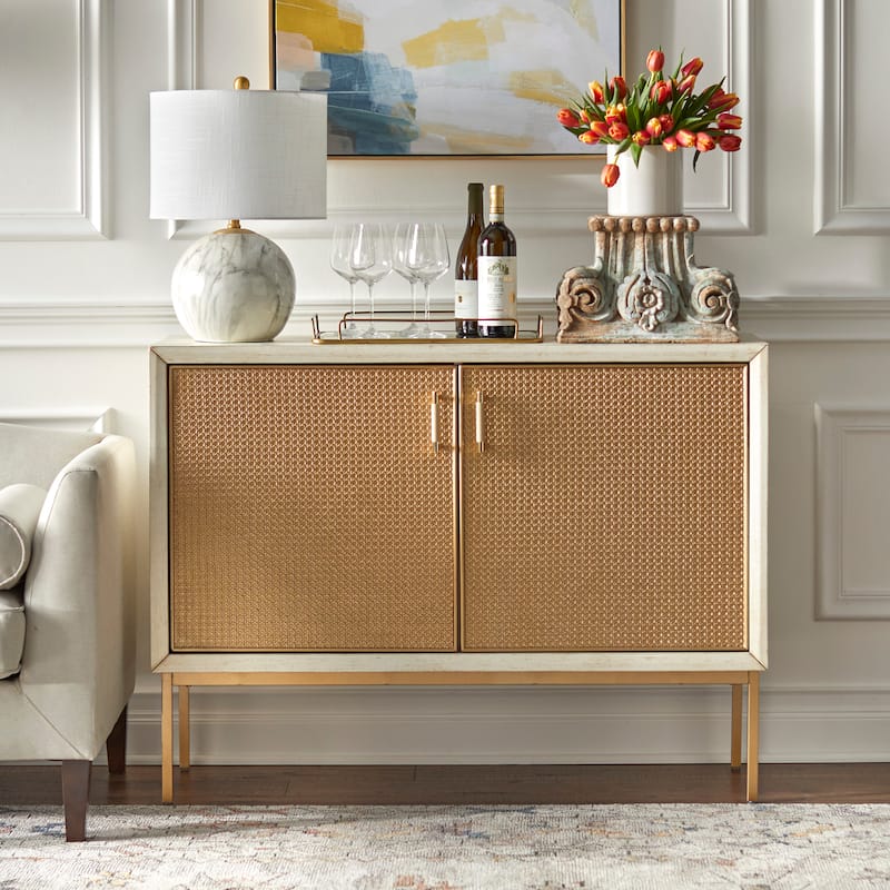 Lifestorey Lati Buffet - White/Gold